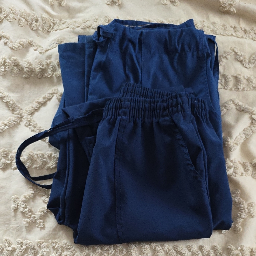 Blue Scrub Pants